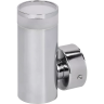 Настенный накладной светильник IEK Lighting 4008 под лампу gu10 хром LT-UBB0-4008-GU10-1-K23
